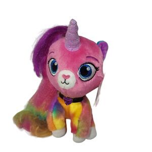 Funrise Rainbow Butterfly Unicorn Kitty Felicity Plush Toy 2019 7”